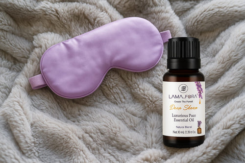 Unlock Better Sleep Naturally with  LAMA_FERA™  Deep Sleep Essential Oil