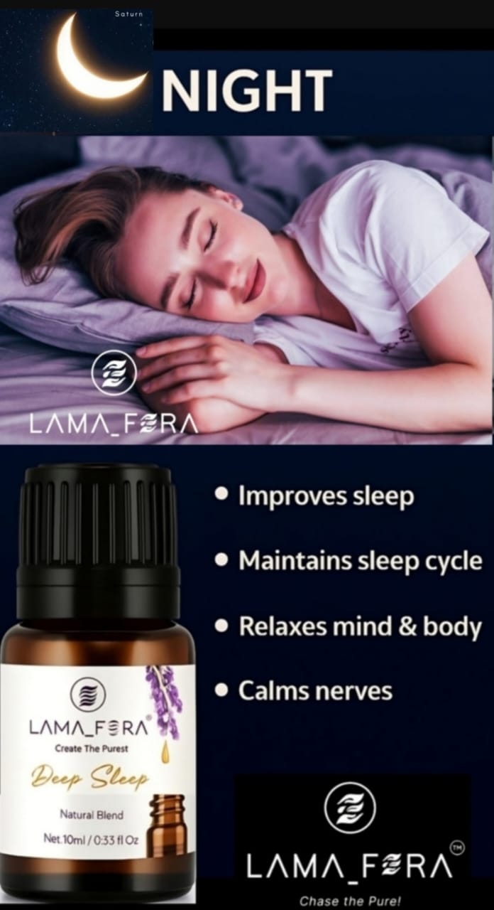 LAMA_FERA™ Deep-Sleep Luxurious Pure Essentials Oil Restful Blend