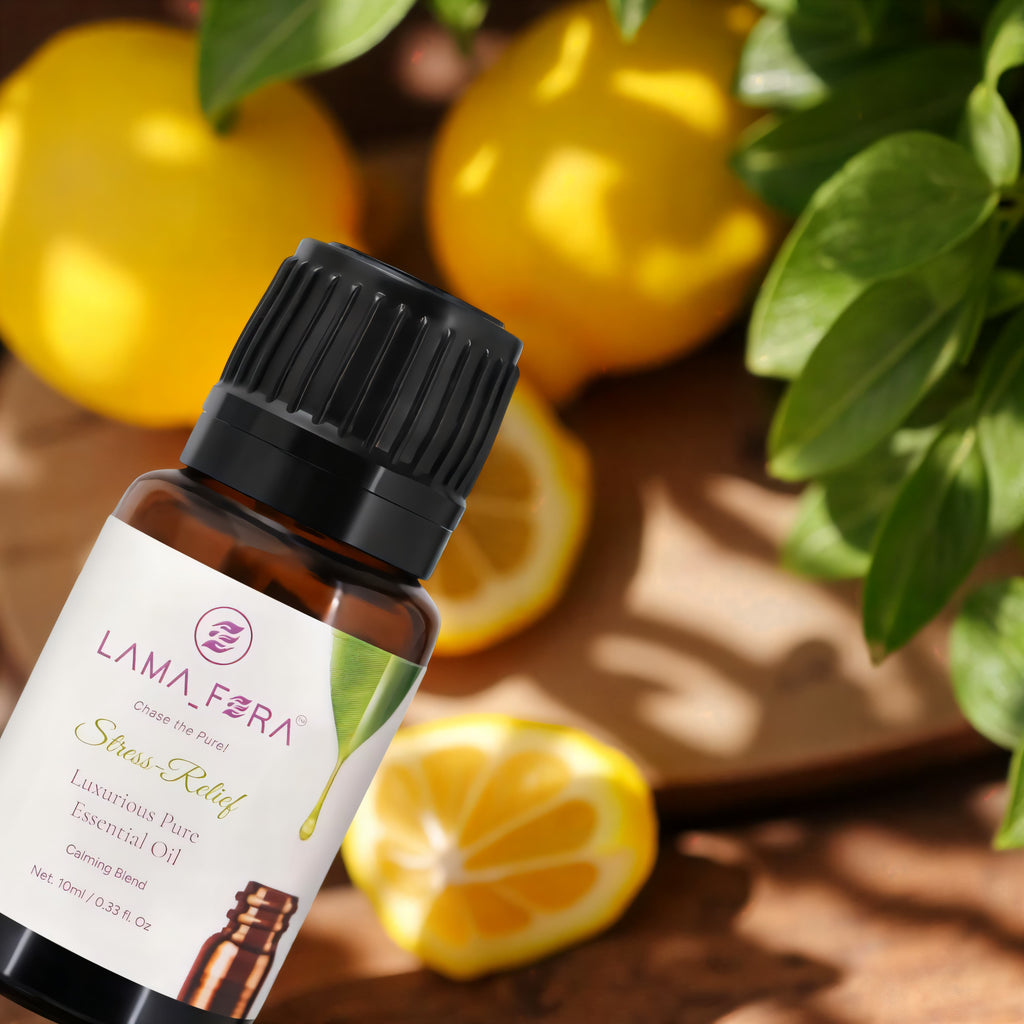 LAMA_FERA™ Stress-Relief Luxurious Pure Essential Oil Calming Blend
