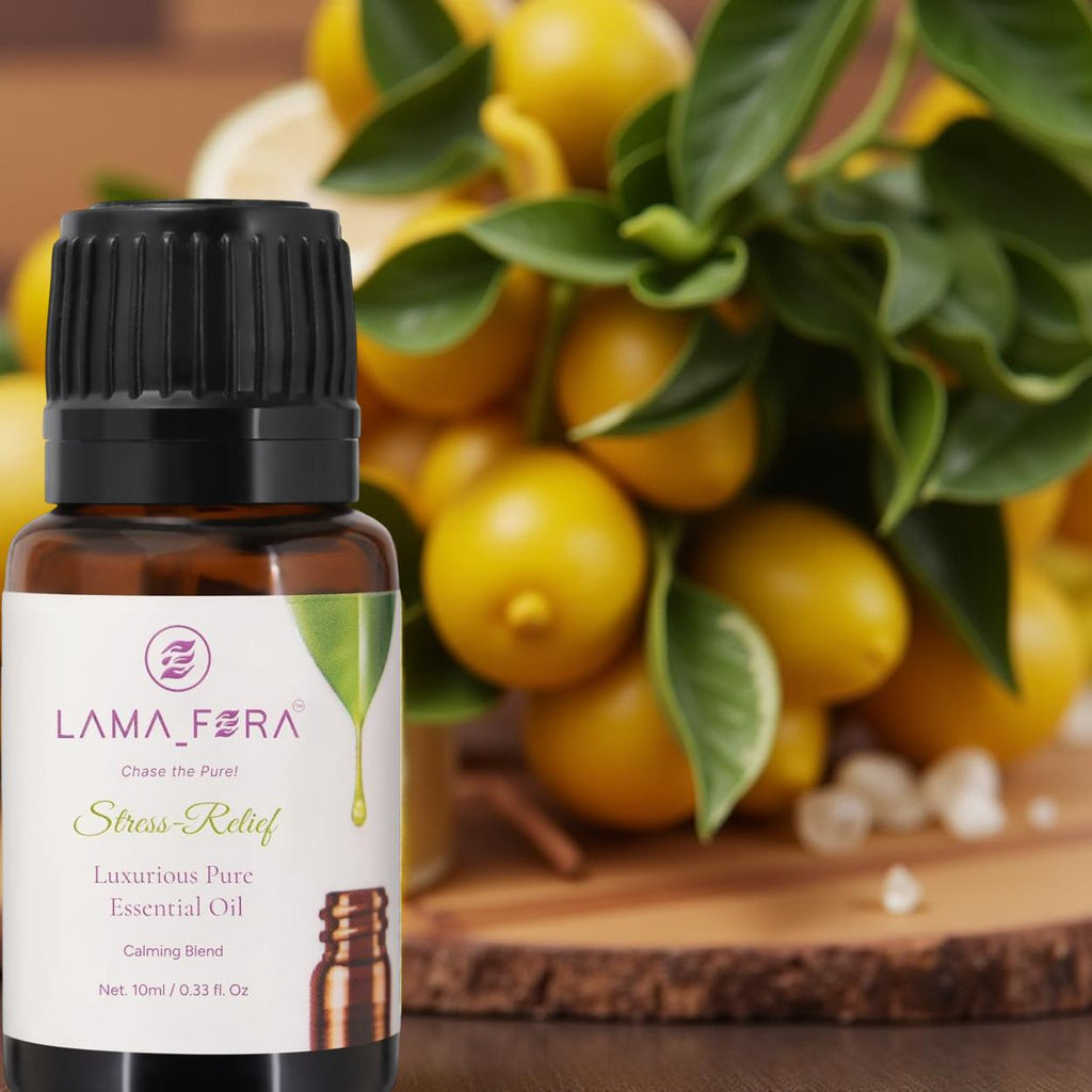 LAMA_FERA™ Stress-Relief Luxurious Pure Essential Oil Calming Blend