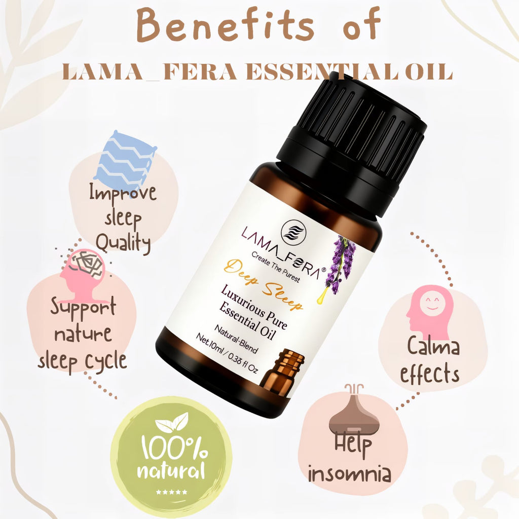 LAMA_FERA™ Deep-Sleep Luxurious Pure Essentials Oil Restful Blend